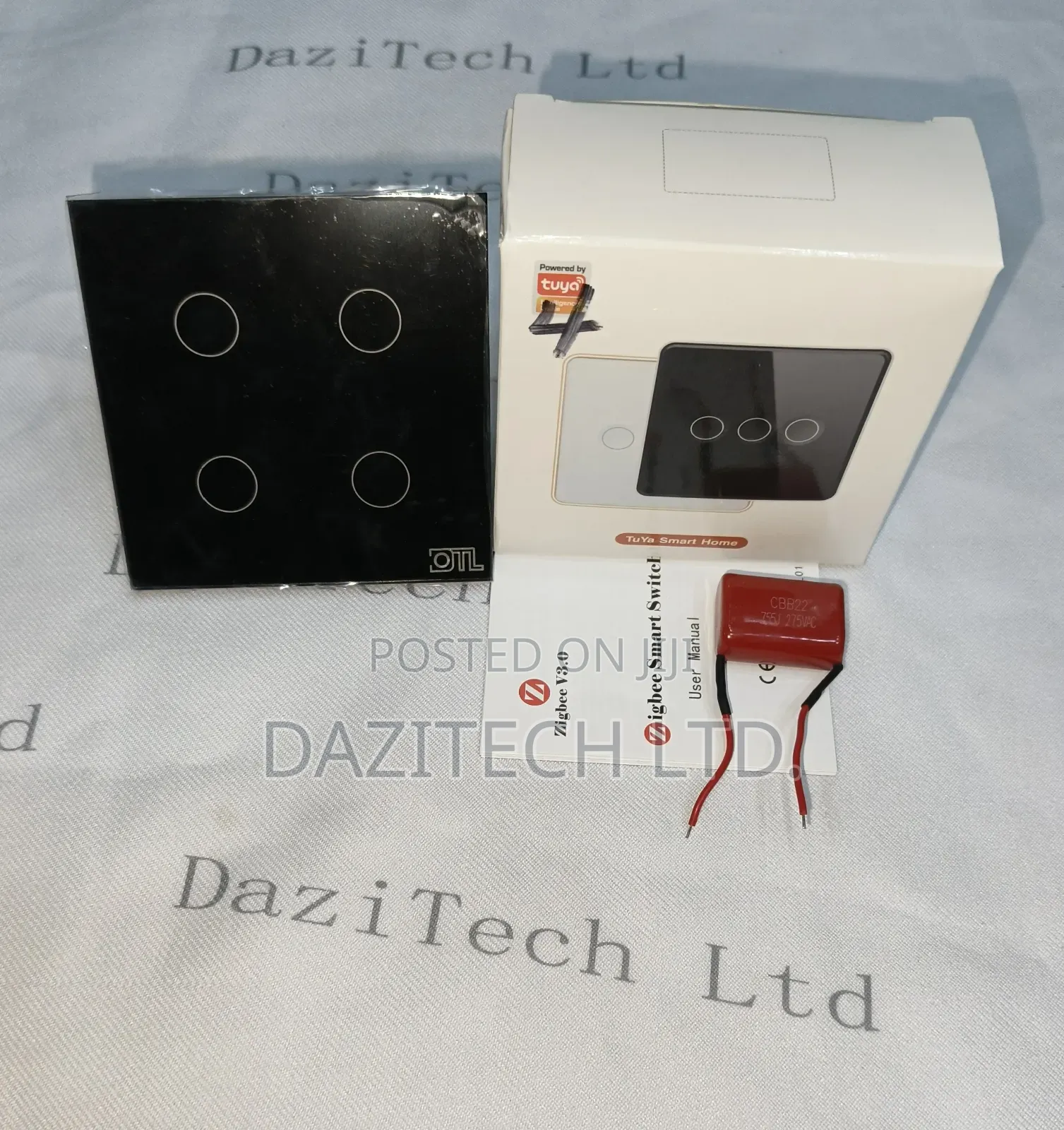 Zigbee Smart Switch (4gang)