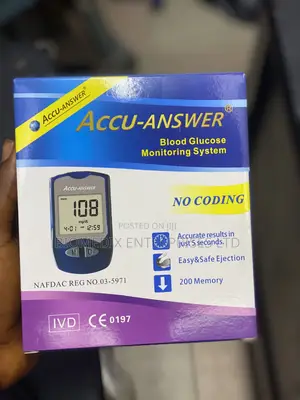 Accu Answer Blood Glucose Monitoring System