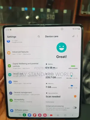 Samsung Galaxy Z Fold 3 256 GB Black