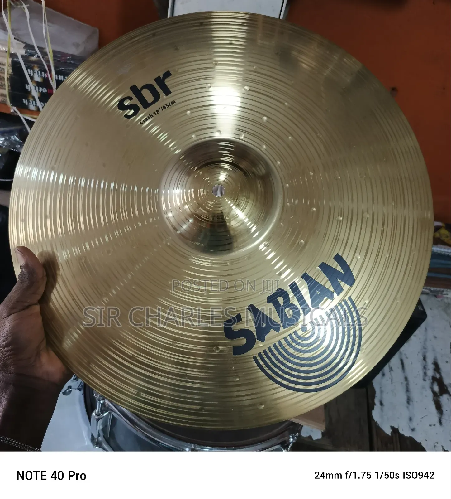 High Quality Sabian Cymbals Plate
