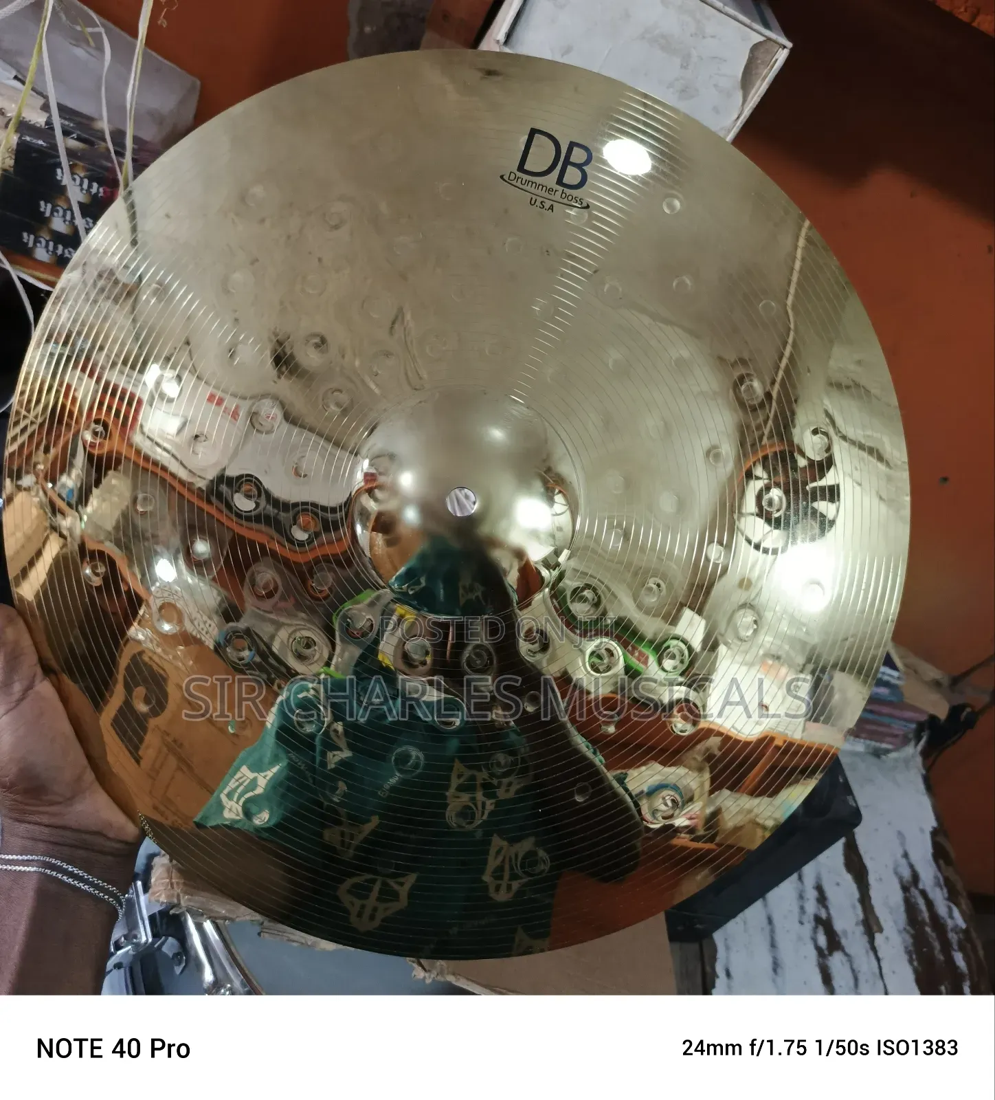 High Quality Sabian Cymbals Plate