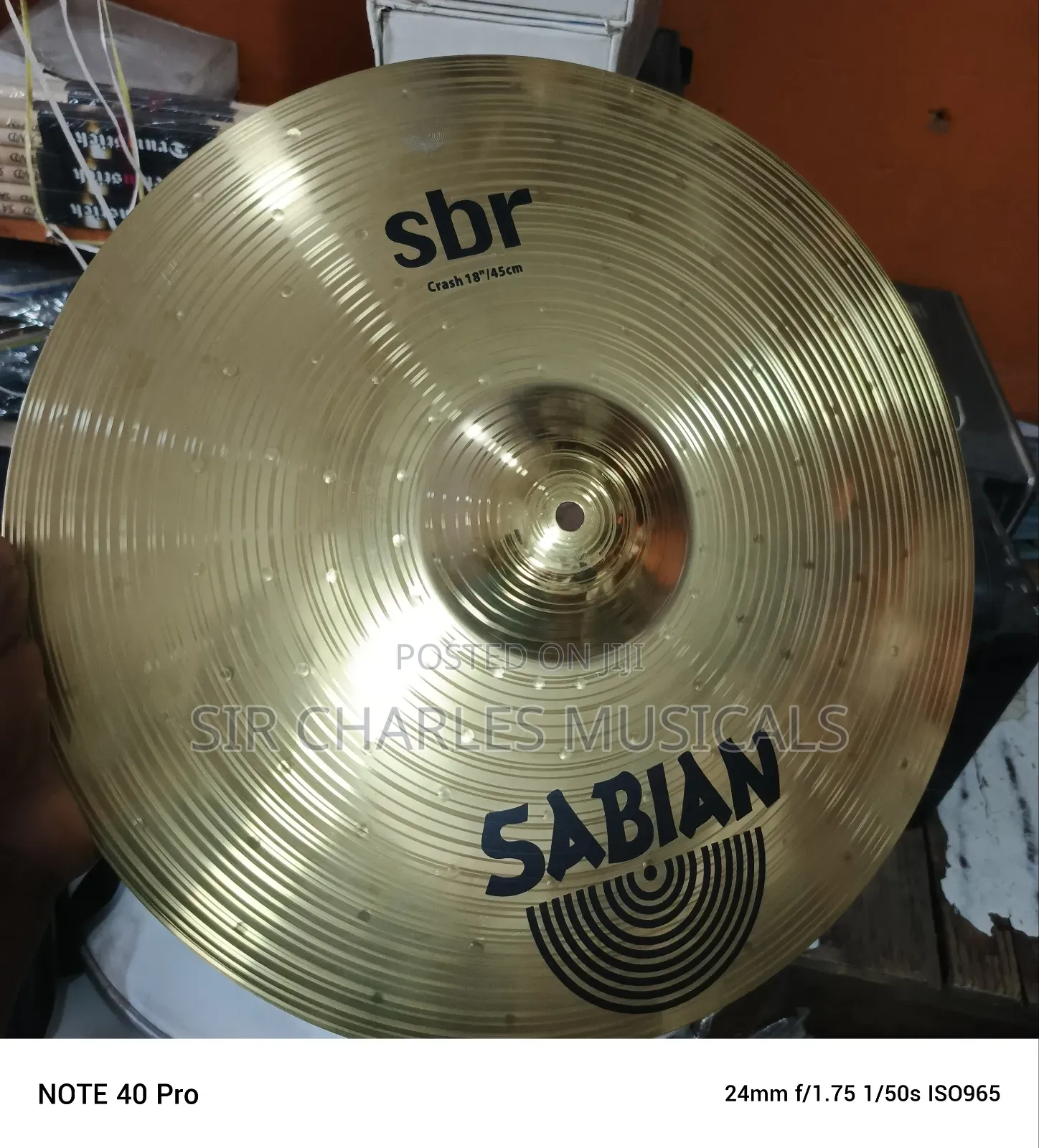 High Quality Sabian Cymbals Plate