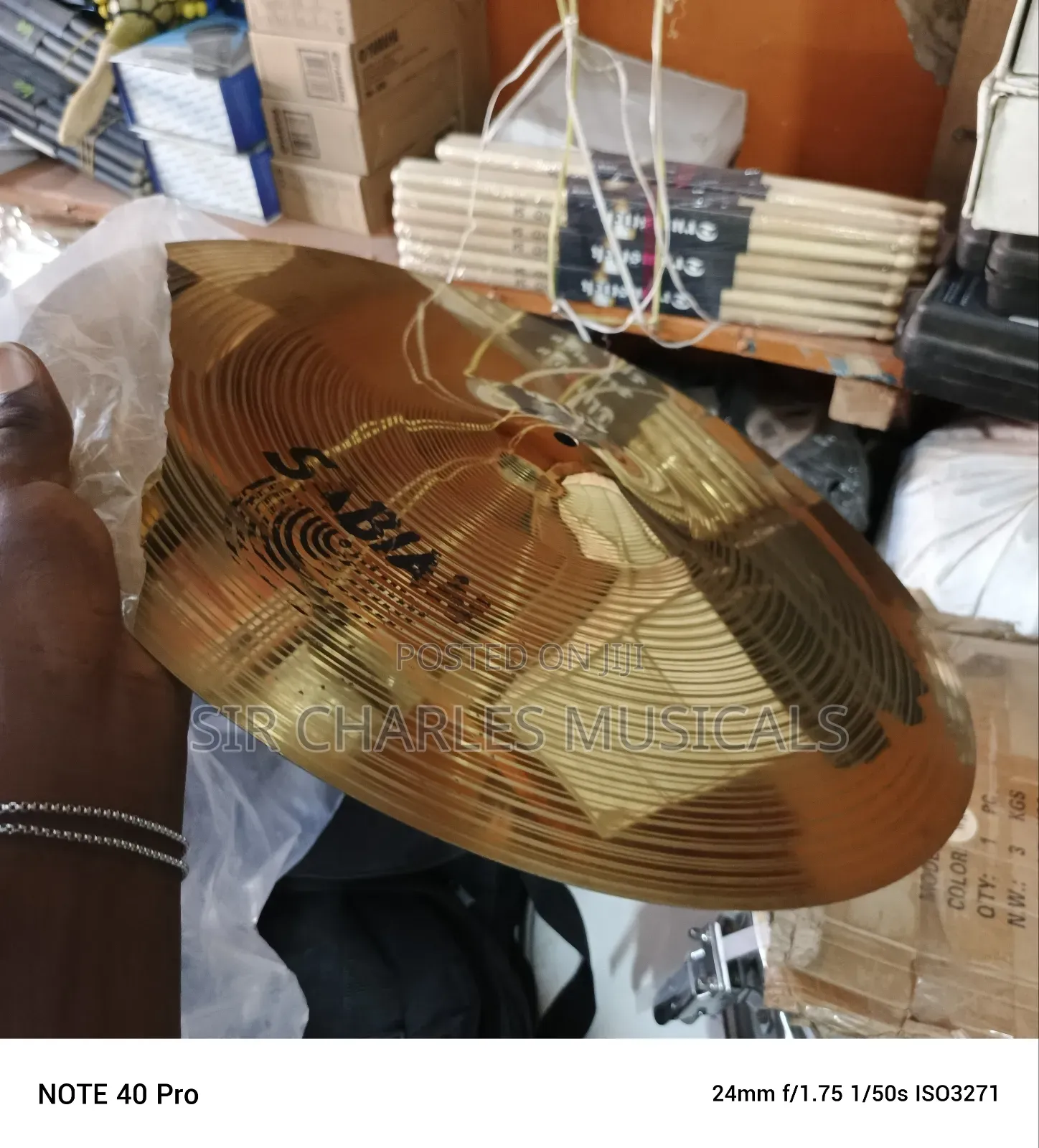 High Quality Sabian Cymbals Plate