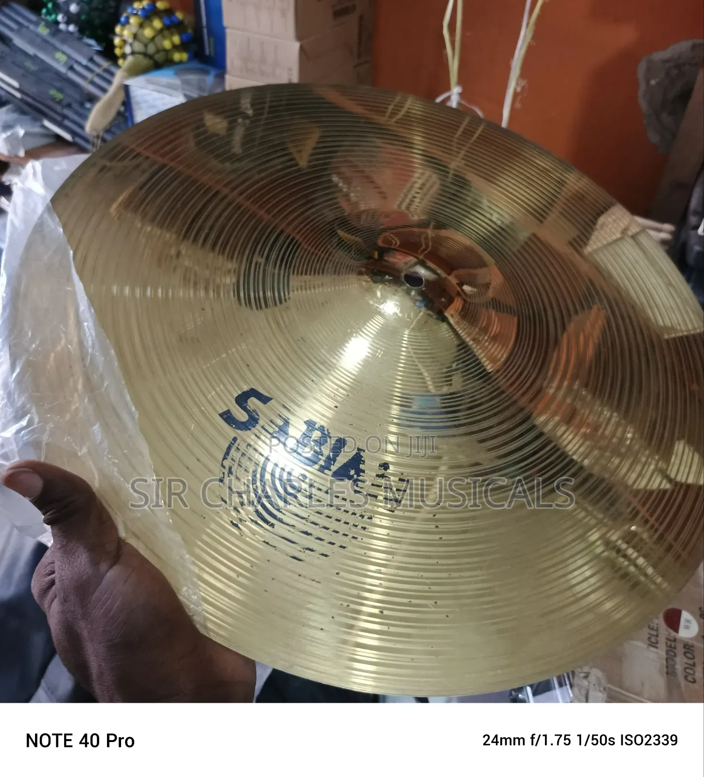 High Quality Sabian Cymbals Plate