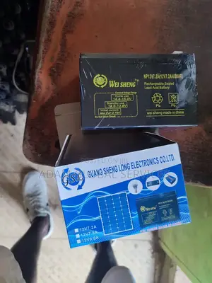 Wei Sheng 12V - 7.2AH Rechargeable Sealed Lead Acid Battery