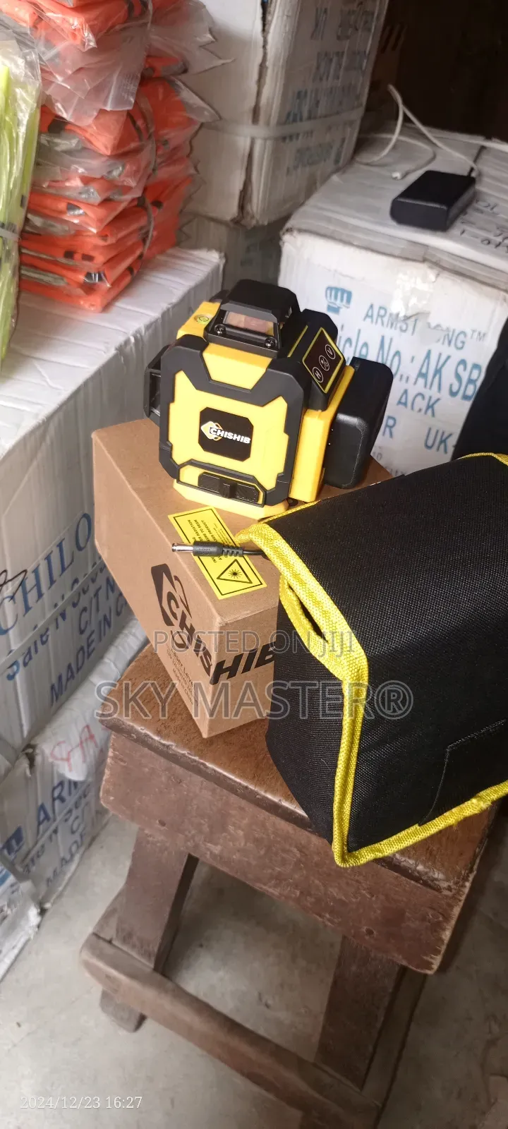 16 Lines Green Light Laser Level With Remote Control