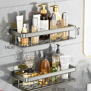 Single Wall Mount Bathroom/Kitchen Shelf