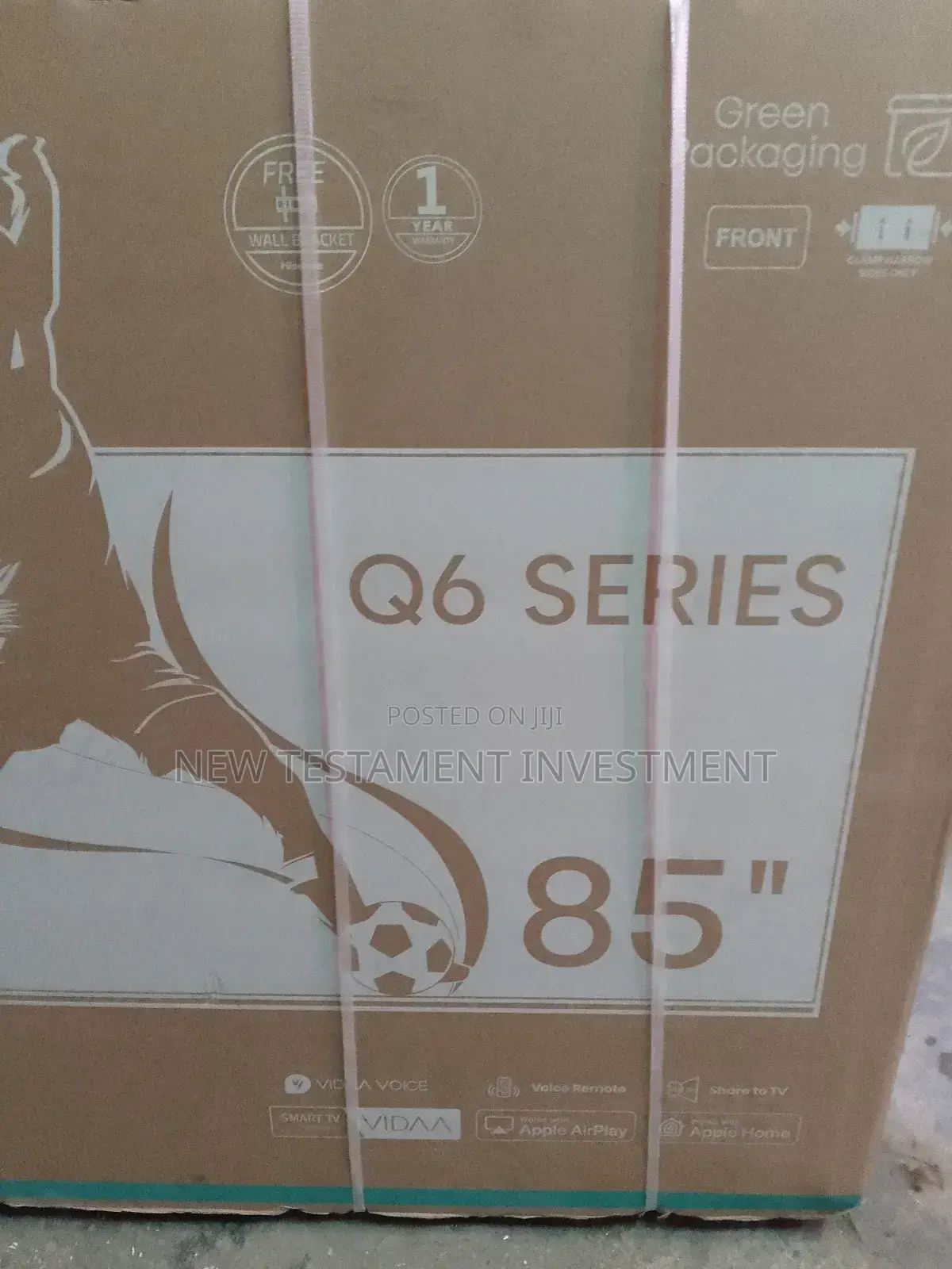 Original Hisense Television 85inches Qled