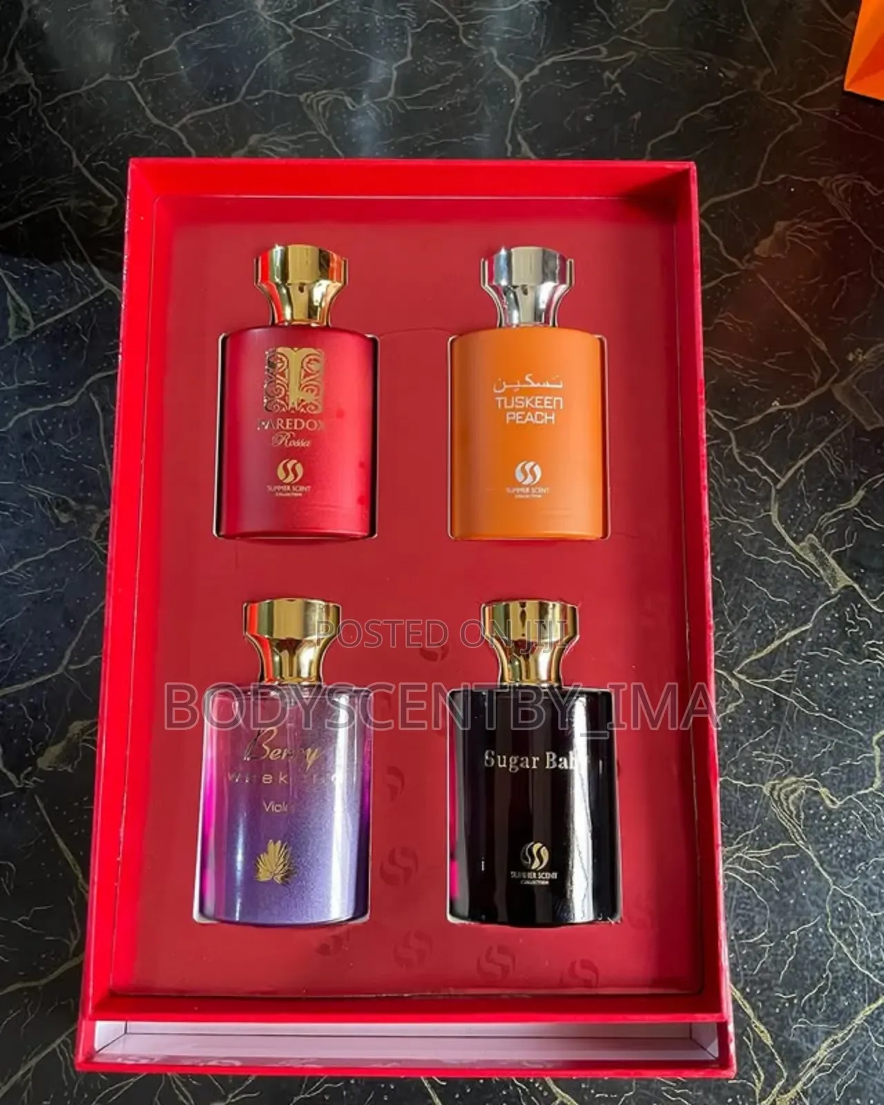 Summer Scent Gift Set Perfume 4 in 1
