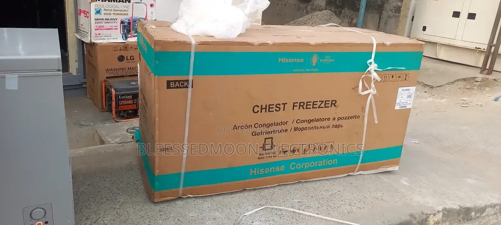 Hisense 500lts Deep Freezer Low Voltage Supper Expert Coo