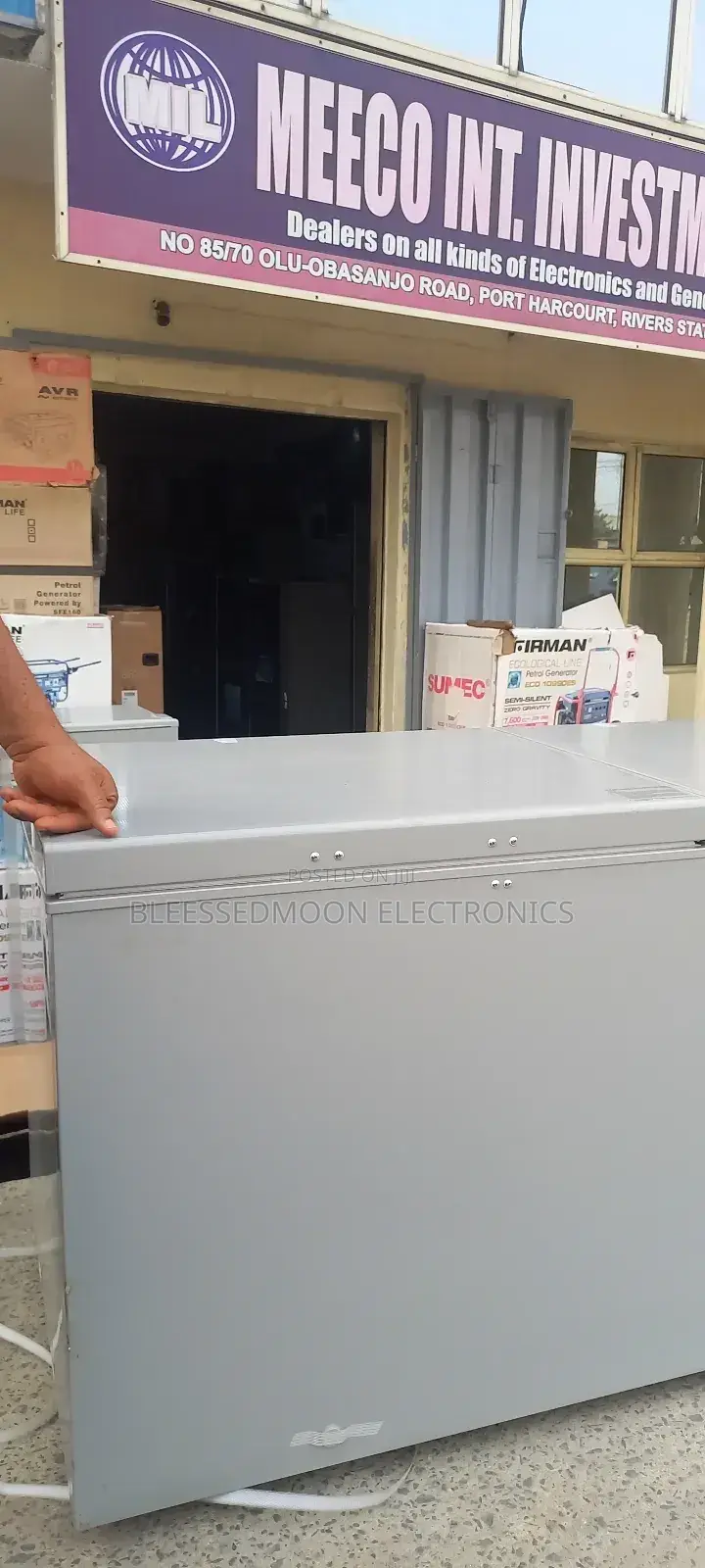Hisense 500lts Deep Freezer Low Voltage Supper Expert Coo