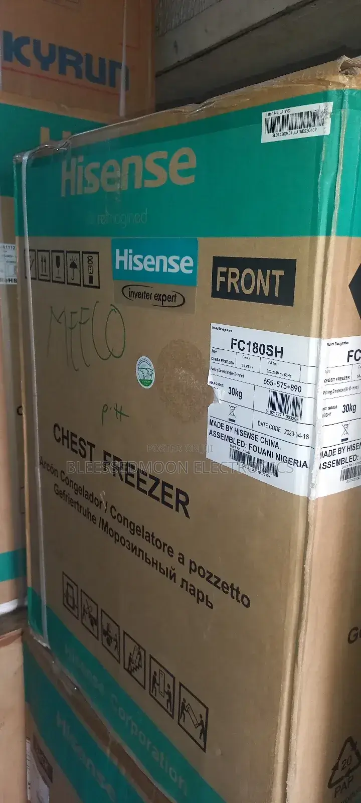 Hisense Inverter Expert Supper Fast Freezing Deep Freezer