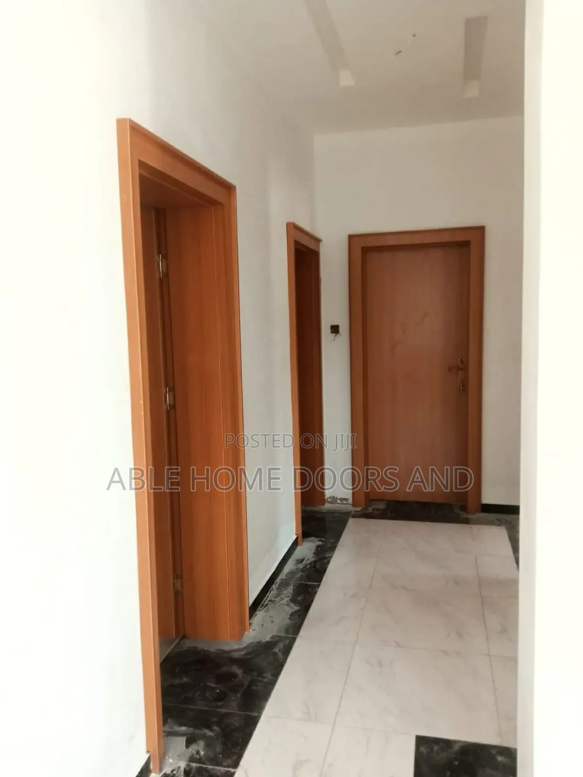 HDF Full Option Wooden Door 