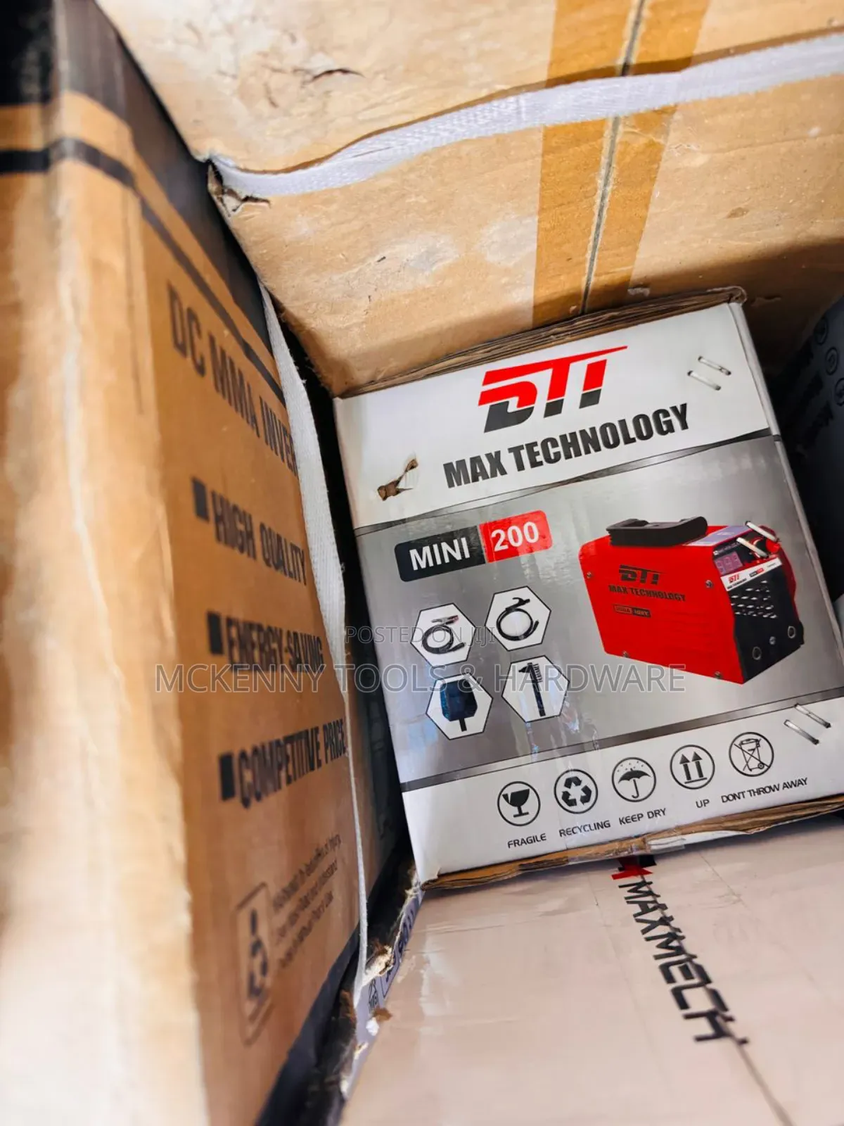 Maxmech Portable Mini Inverter Welding Machine - Mma 200 - Mckenny ...