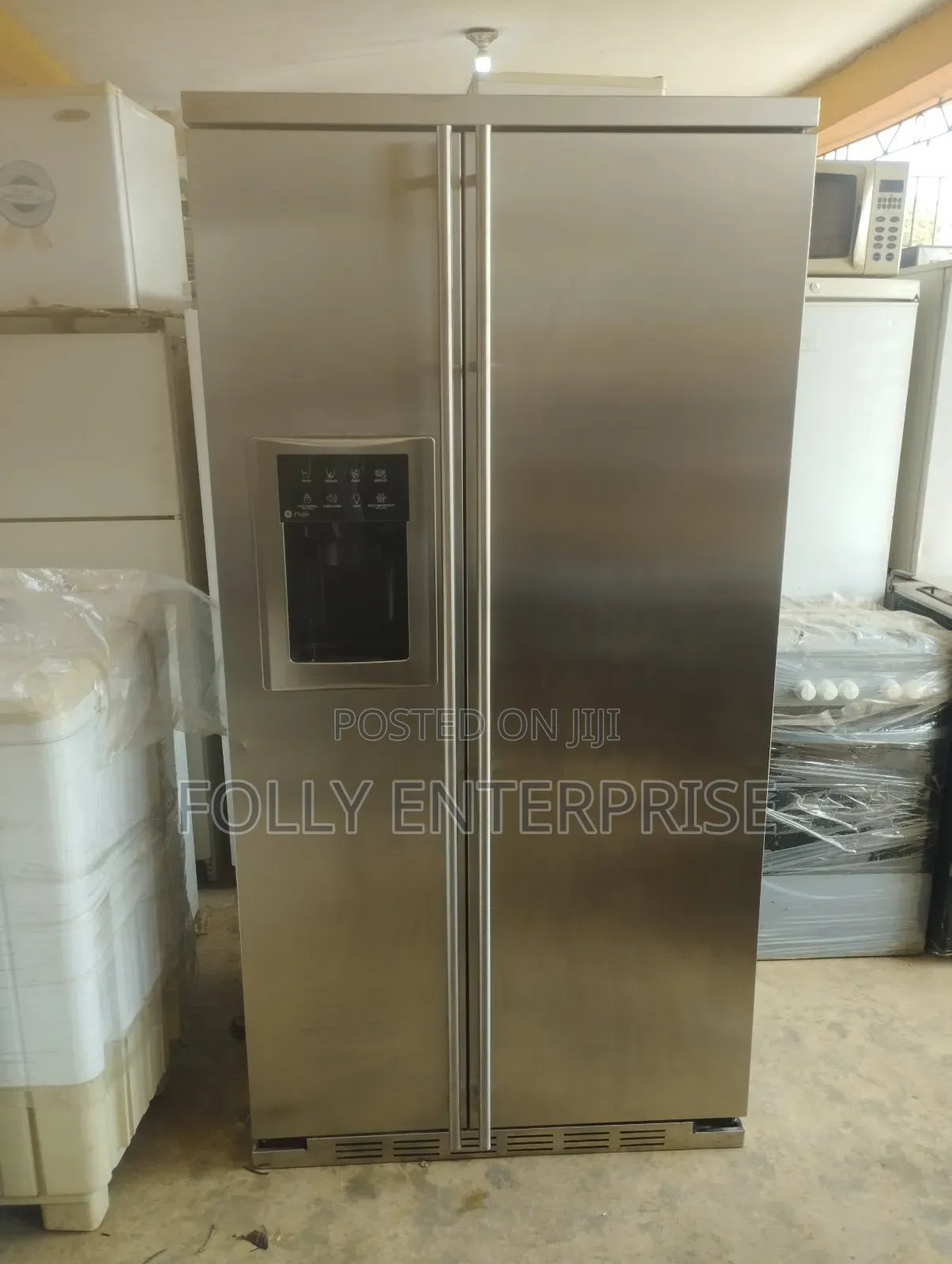 Stainless Steel Side by Side Refrigerator
