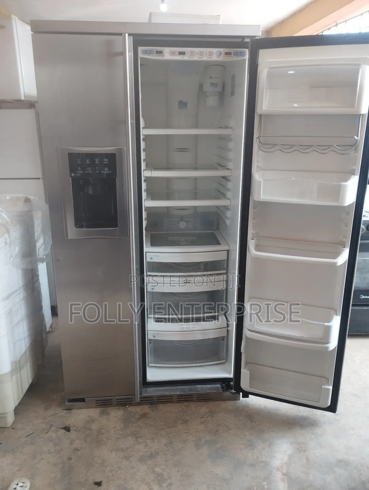 Stainless Steel Side by Side Refrigerator
