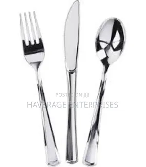 Disposable Cutlery Set Gold/Silver 2,400each