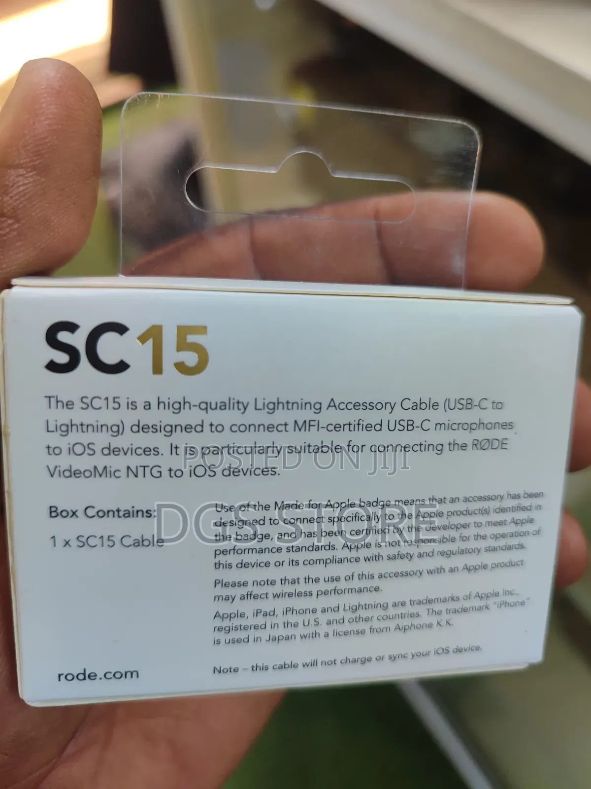 Rode SC15 Lightning Accessory Cable
