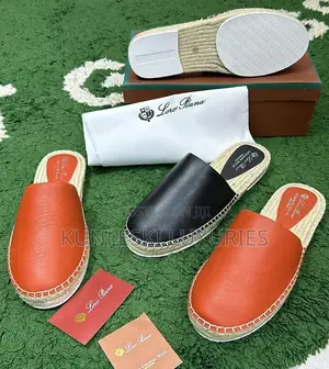 Original New Loro Piana Seaside Walk Mule Shoe