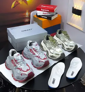 Photo - NEW 2025 OGR OMEAT Glamour Luxury Sneakers 2colors