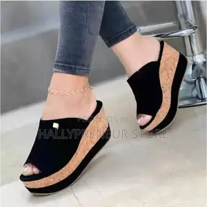 Quality Ladies Stock Wedge
Restocked 
38_43
₦13,000