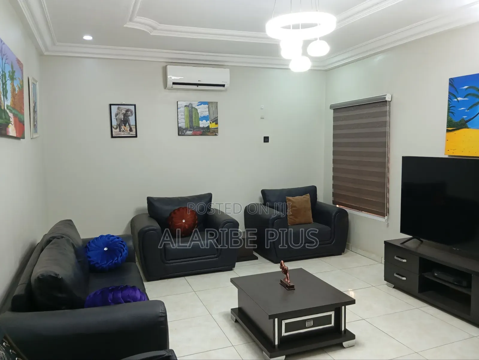 Furnished 4bdrm Apartment In Estate., Jabi For Rent
