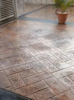 Stamp Floor,New Patio Floor