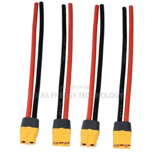 Xt60 Male, Female Connector + 20cm Cable