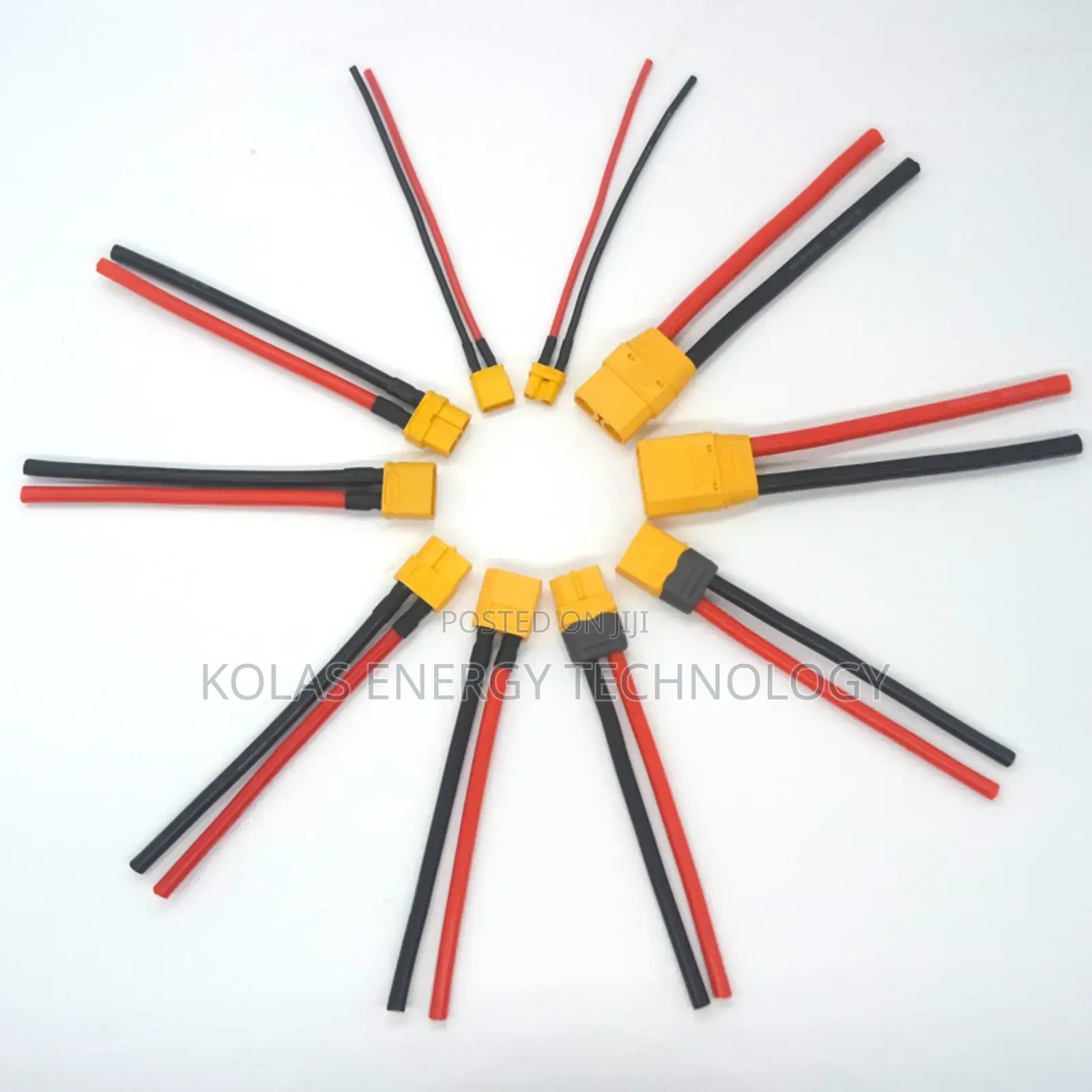 Xt60 Male, Female Connector + 20cm Cable