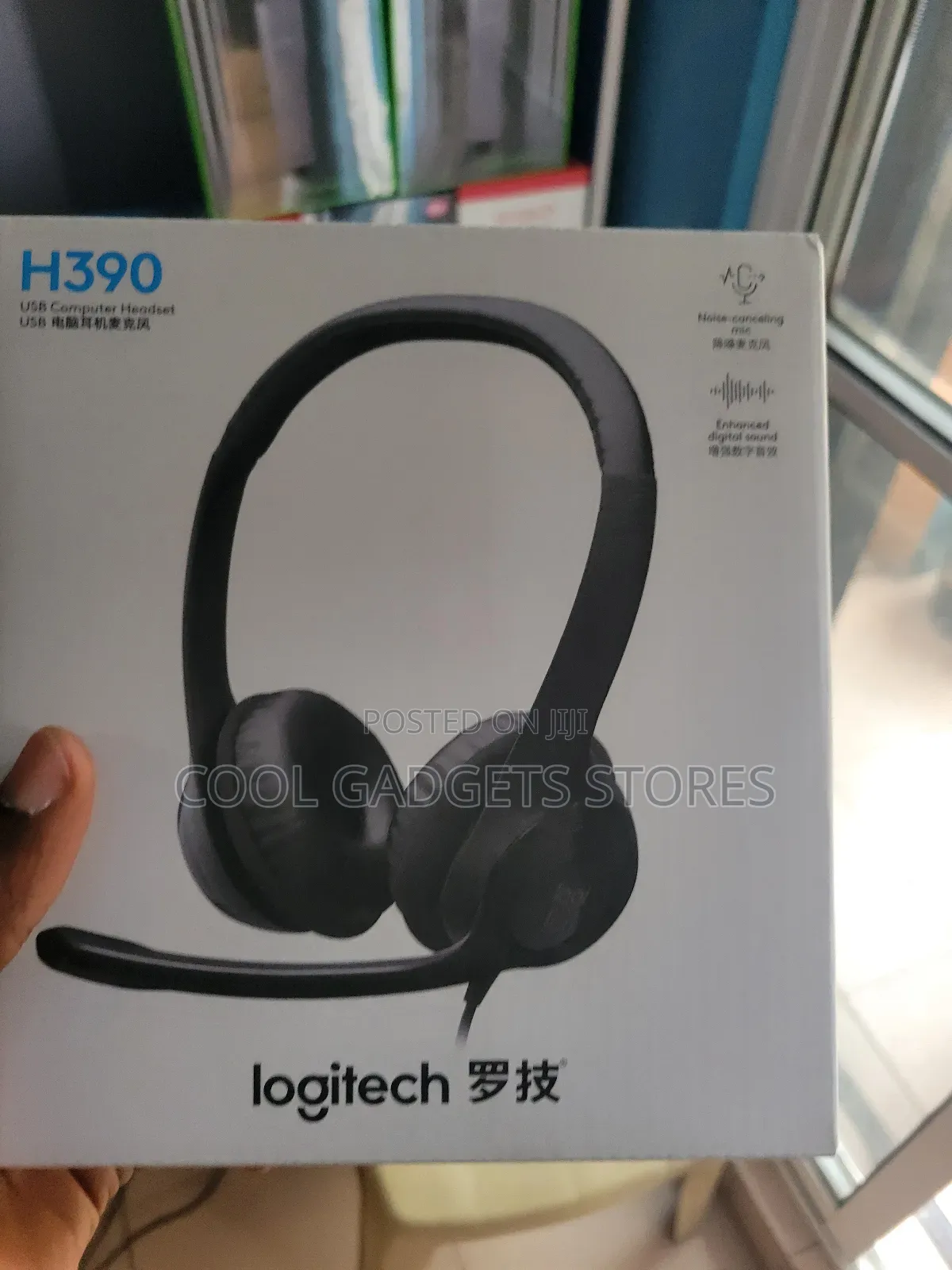 Logitech H390 Usb Headset With Noise-Canceling Mic