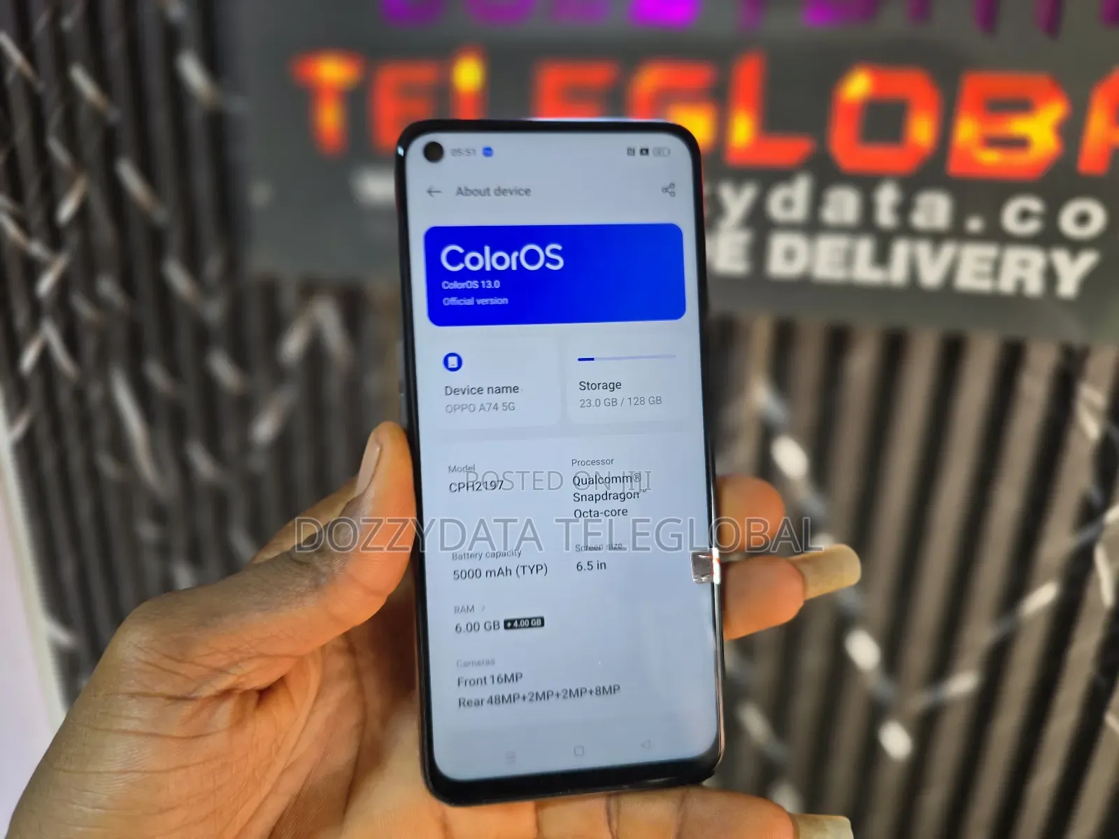 Oppo A74 128 GB Gold