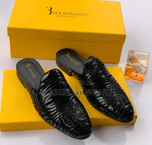 Billionaire Top Quality Half Shoe in Colors and Sizes