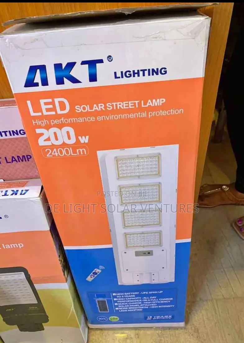 Original AKT Solar Street Lights 200watts