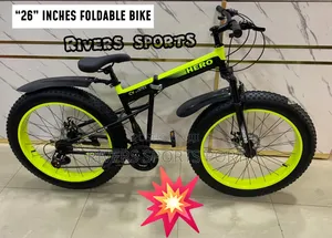 Hero 4matic Foldable 26" Wheel Bike Tyre Fat Tyre Bicycle