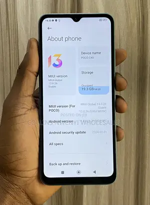 Xiaomi Poco C40 64 GB Green