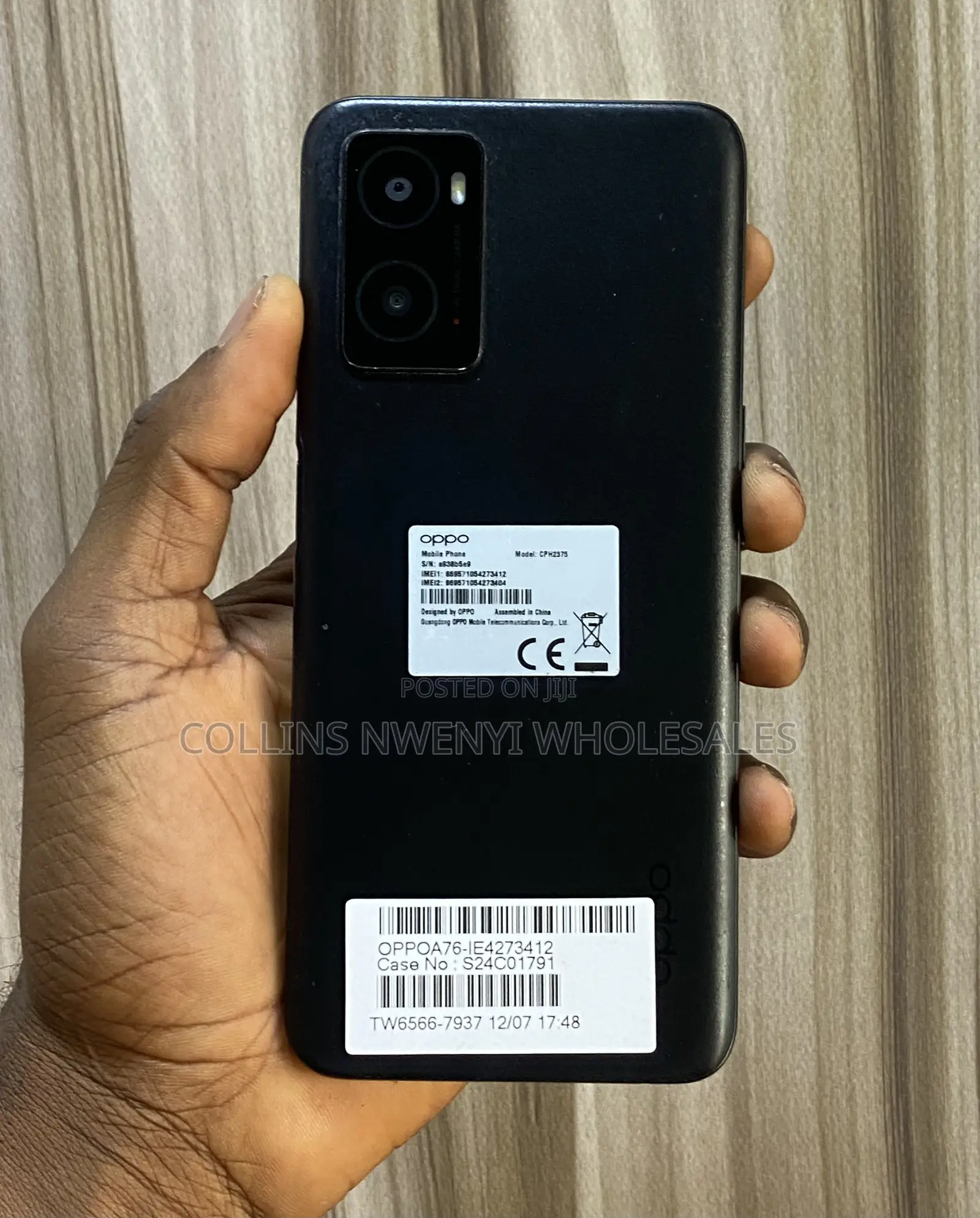 Oppo A76 128 GB Black