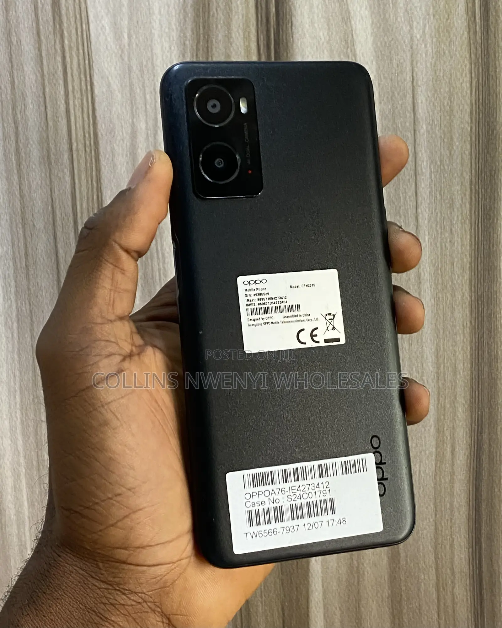 Oppo A76 128 GB Black