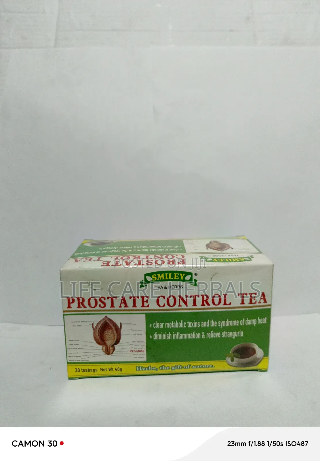Prostate Control Herbal Tea Smiley