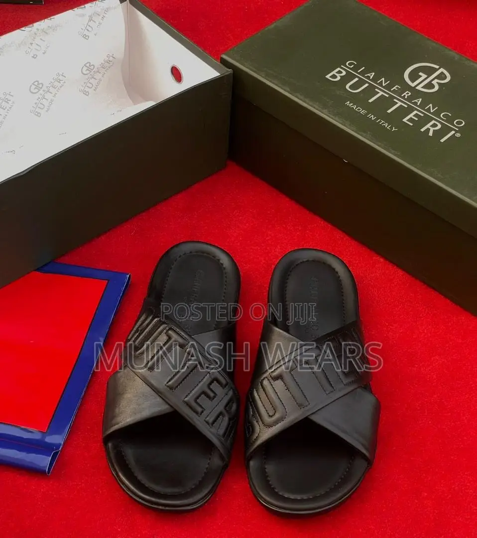 Butterri Italian Leather Slipers