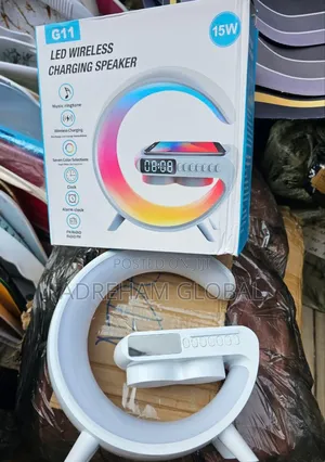 G11 Led Wireless Charging Speaker With Radio 15w