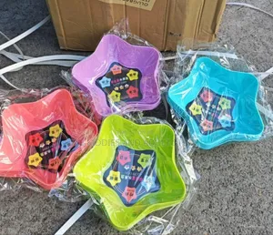 12pcs of Colourful Star Plates