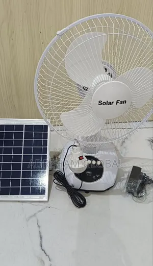 Hs Table Solar Rechargeable Fan
Power 12 W
Solar Panels 6w