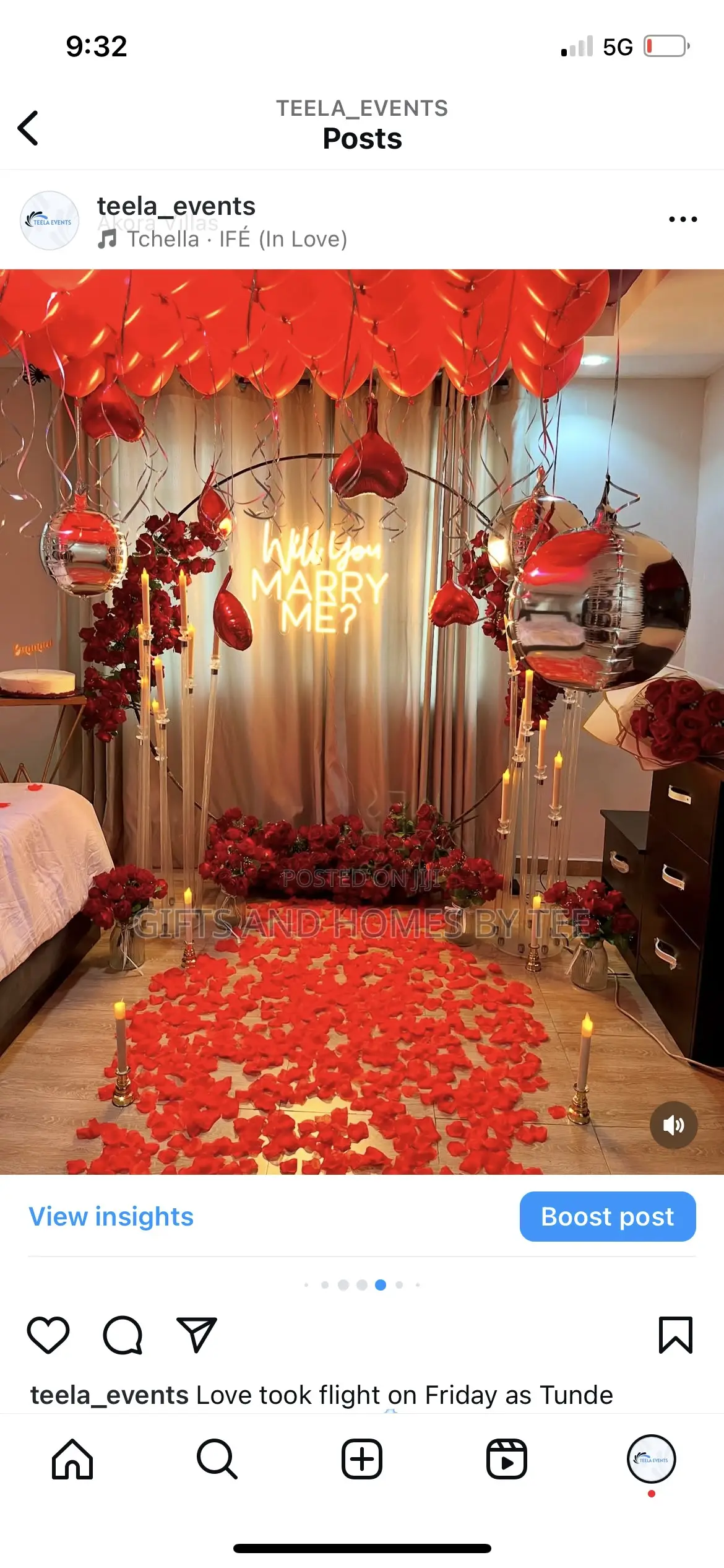 Beautiful Proposal Decor