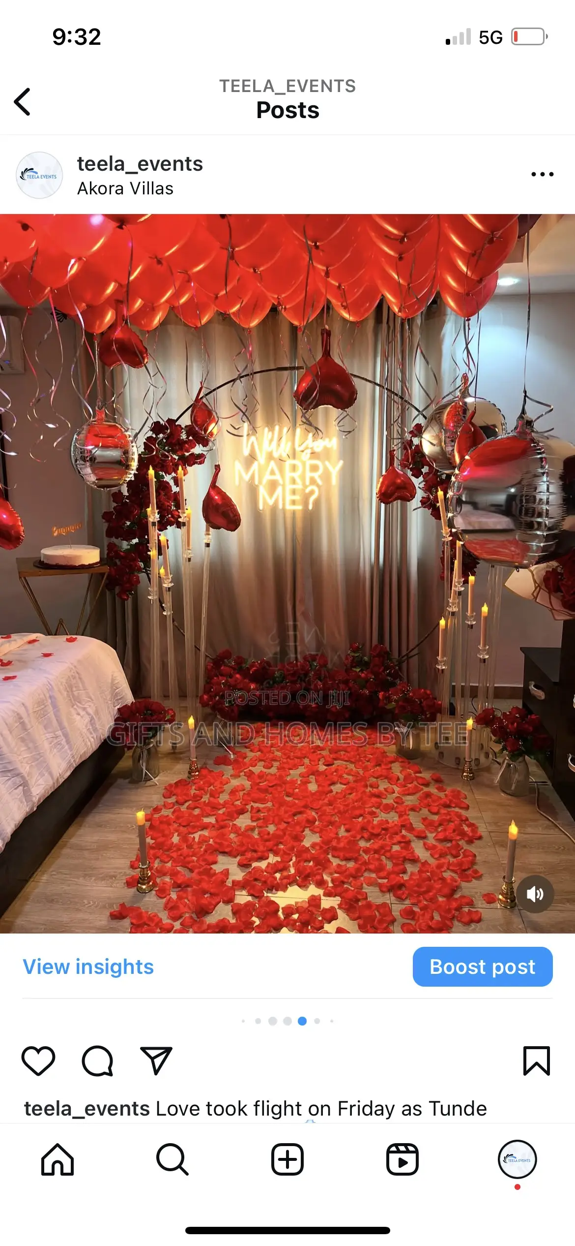 Beautiful Proposal Decor