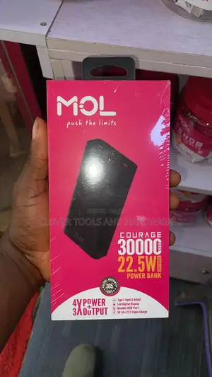 MOL Courage 22.5W Super Charge 30000MAH Power Bank