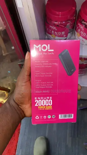 MOL Endure 20000mah Power Bank