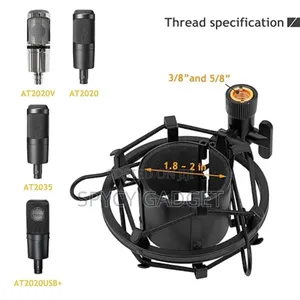 Professional Table Clamp Microphone Stand With Shock Mount