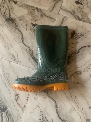 Green Rain Boot
