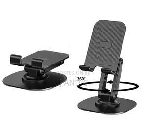 Metalic Phone Stand 360 Rotation