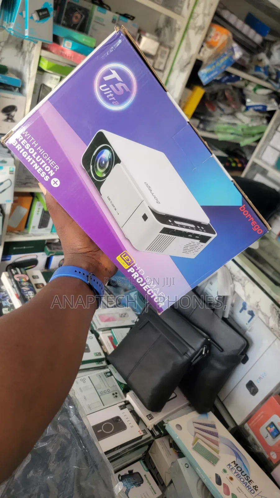 T5ultra HD Smart Projector Led Source With Higher Resolution